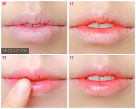SeoulStine: Korean Gradient/Ombre Lips w/ YSL Rouge Pur Couture Glossy Stains