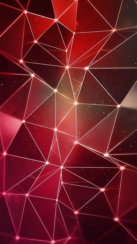 Red Geometric Wallpapers - Wallpaper Cave