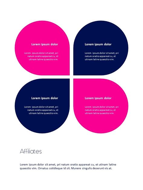 Pink Business Annual Report Template PowerPoint Templates Design