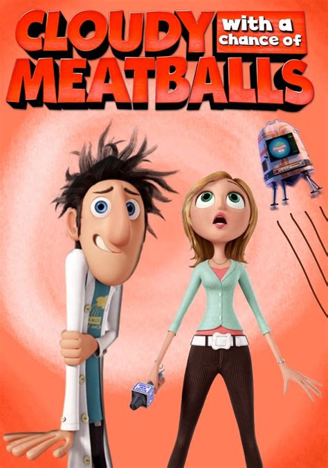 Cloudy With A Chance Of Meatballs Poster English