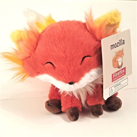 Mozilla Firefox Collectors Plush Rare Browser Mascot NEW # ...