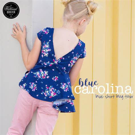 Blue Carolina Blue Shirt Blog Tour by The Tattooed Quilter - Issuu