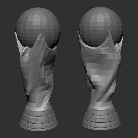 FIFA World Cup Trophy 3D Model