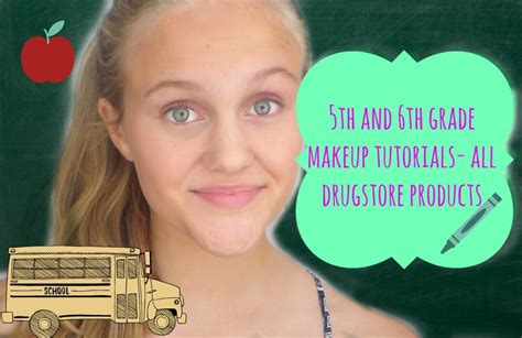 5th/6th Grade Makeup Tutorials! (All Drugstore) - YouTube | Middle School Vibes in 2019 | 6th ...