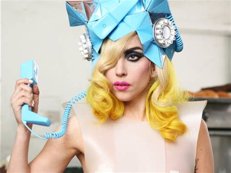 TELEPHONE ON THE SET UNTAGGED - Lady Gaga Wallpaper (36744836) - Fanpop