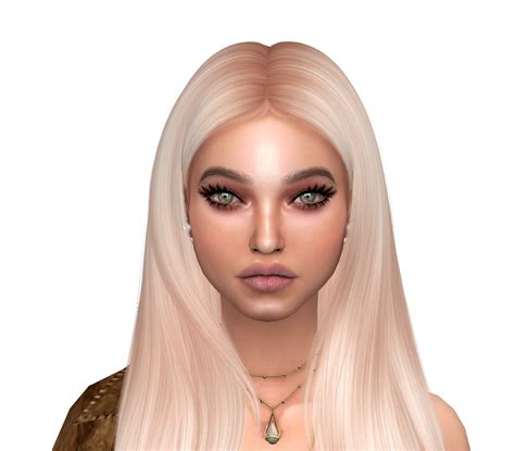 Sims 4 cc hair female bangs - jamesvsa