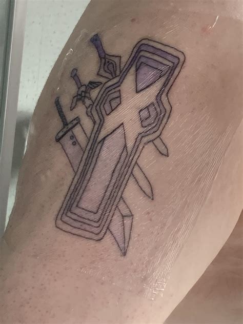 Got my first Tattoo :) had to give my favourite franchise the main ...