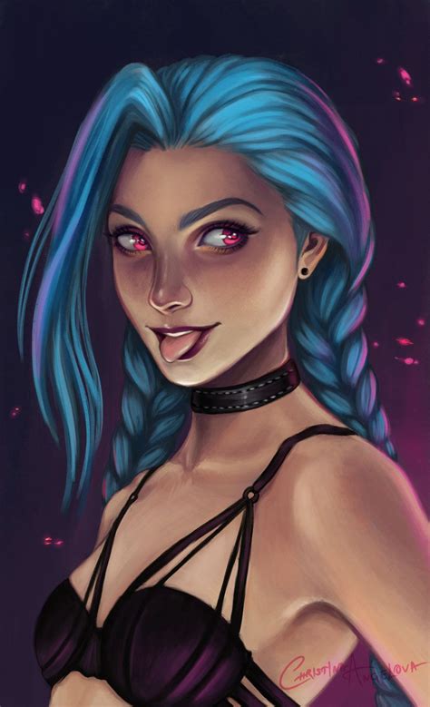 Jinx by krisi-chan | League of legends, Lol league of legends, Jinx ...