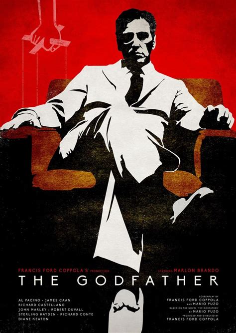 The Godfather Retro Style Movie Poster Art Print | Etsy in 2020 | Movie poster art, The ...