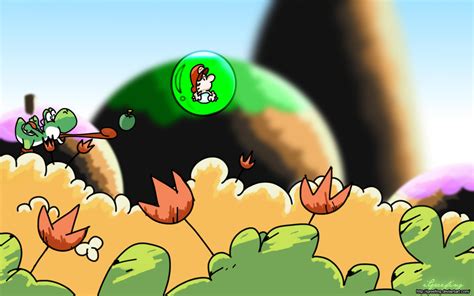 Super Mario World 2: Yoshi's Island Wallpapers - Wallpaper Cave