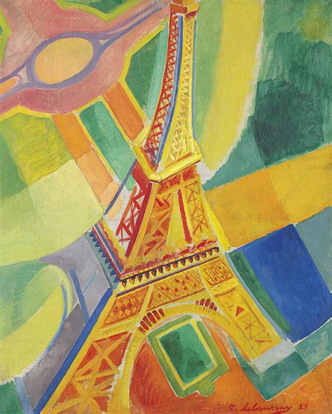 Robert Delaunay (1885-1941) , La Tour Eiffel | Christie's