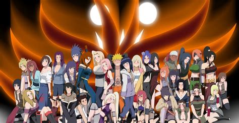 HD wallpaper: Naruto Shippuden characters wallpaper, tail, haruno, sakura, ninjas