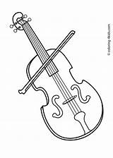 Violin Coloring Pages Printable  Bmx Bmx3 Waldo Harvey sketch template