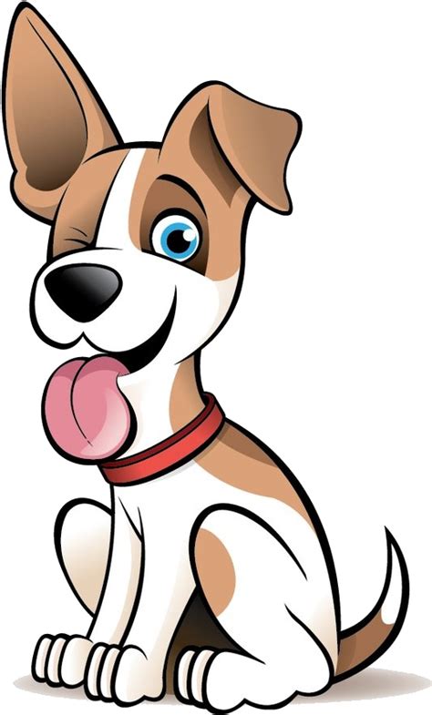 Download Cartoon Dog Smiling - Dog Cartoon Clip Art - Full Size PNG Image - PNGkit