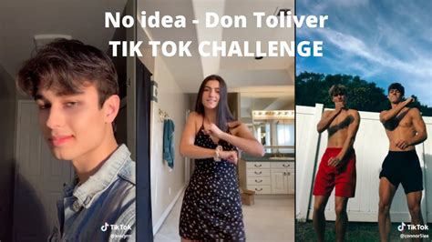 No idea - Don Toliver - tik tok challenge - YouTube