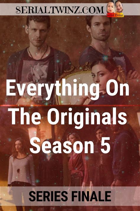 Everything To Know About The Originals Season Finale in 2020 | Tv series to watch, The originals ...