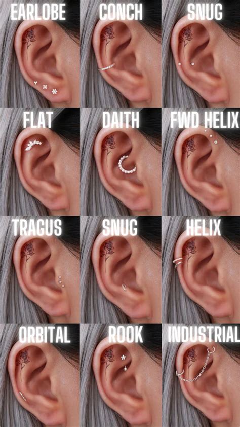 The ultimate guide to ear cartilage piercings – Artofit