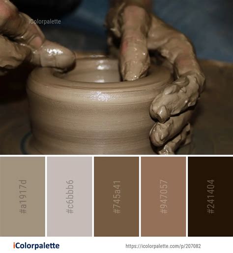 4 Clay Color Palette ideas in 2024 | iColorpalette