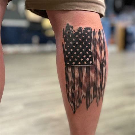 12+ Black American Flag Tattoo Ideas To Inspire You!