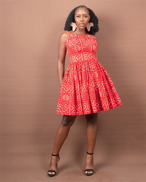 KACHI Mini Party Dress by naborhi - Short dresses - Afrikrea