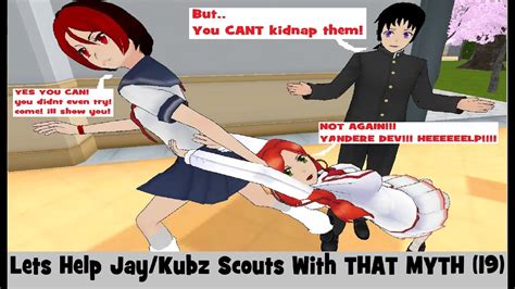 Lets Help Jay/Kubz Scouts With THAT MYTH (19) | Yandere Simulator - YouTube