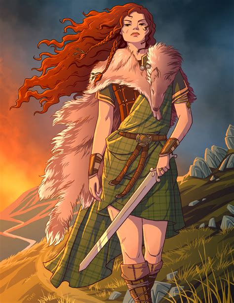 Boudicca by tamiart on DeviantArt