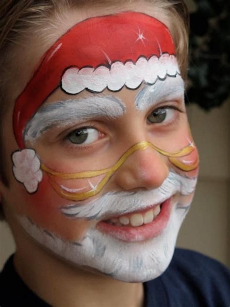 Pin by Vera Vetter on Verkleiden | Christmas face painting, Face painting designs, Kids face paint