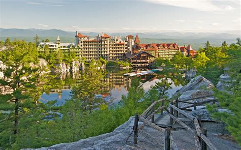 File:Mohonk Mountain House 2011 View of Mohonk Guest Rooms from One Hiking Trail FRD 3205.jpg ...