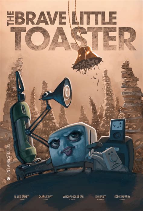 The Brave Little Toaster by jonlaingstudios on DeviantArt