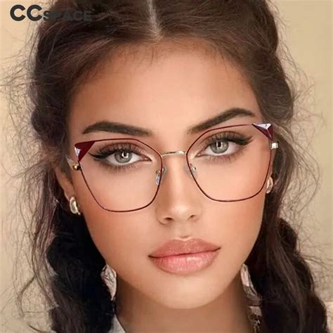 Retro Cat Eye Anti Blue Light Womens Optical Womens Eyeglass Frames 2022 For Fashionable ...
