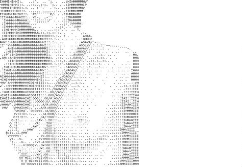 ASCII Woman by dev0 on DeviantArt