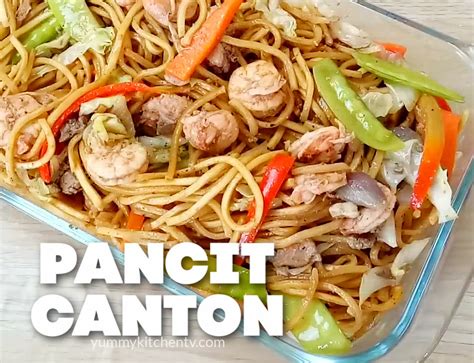 Pancit Canton Recipe - Yummy Kitchen