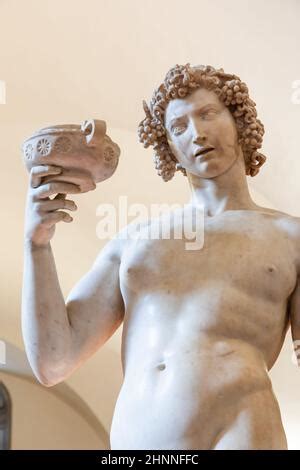 Bacchus by Michelangelo Buonarroti Stock Photo - Alamy