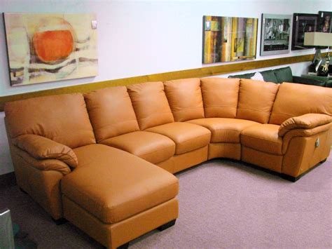 10 Collection of Camel Colored Sectional Sofas