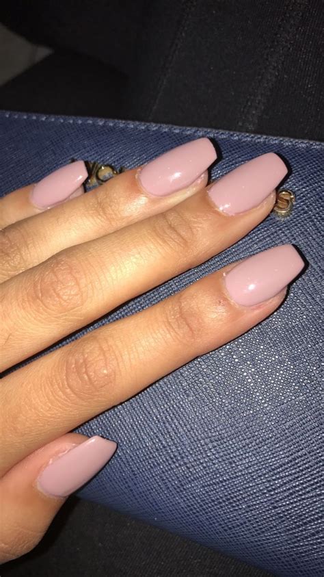 blush pink nails, millennial pinks nails | Fall gel nails, Blush nails, Blush pink nails