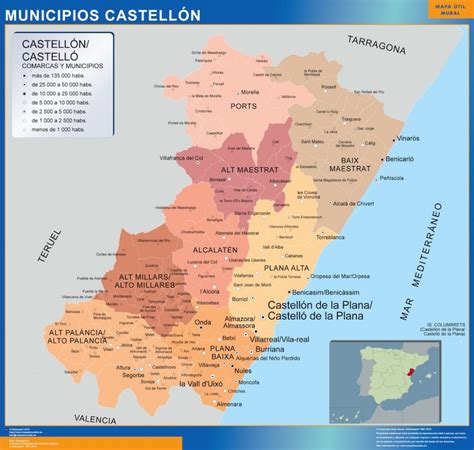 Altitud La nuestra Encantador provincia de castellón mapa táctica Interesar virtual