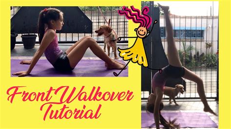 Front Walkover Tutorial | Gymnastics| SarahT VlogsS - YouTube