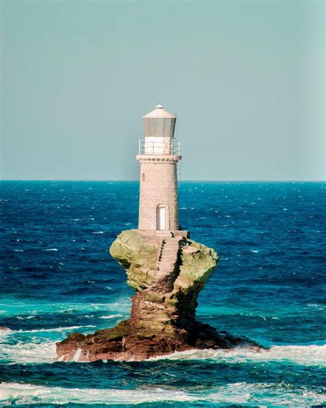 Tourlitis Lighthouse | Accidentally Wes Anderson