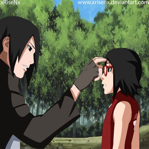 Naruto 700+10 - Sasuke And Sarada by xRiseNx on DeviantArt