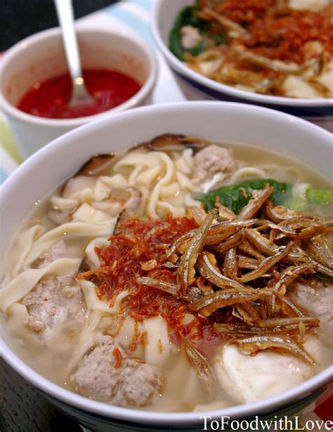 To Food with Love: Handmade noodles (Mee Hoon Kuay/Ban Mian) Recipe