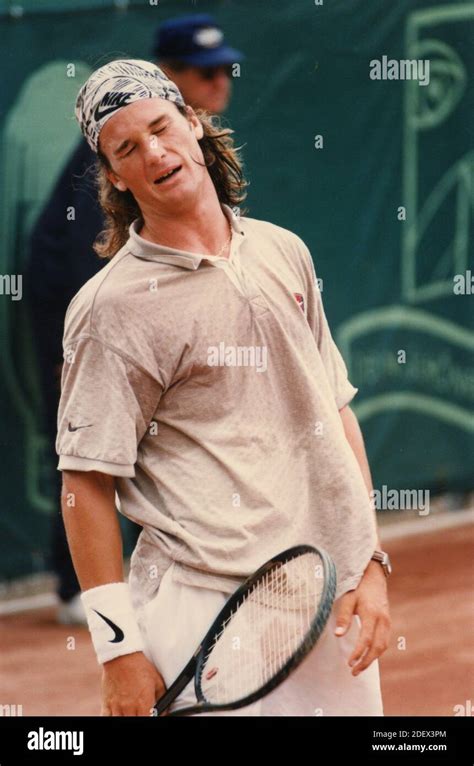 Spanish tennis player Carlos Moya, 1995 Stock Photo - Alamy