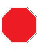 blank stop sign printable clipart best - stop sign printable clipartsco - Malia Bryan