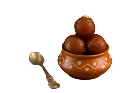 Traditional Indian Sweet Gulab Jamun Served In A Clay Pot, Dish, Tasty ...