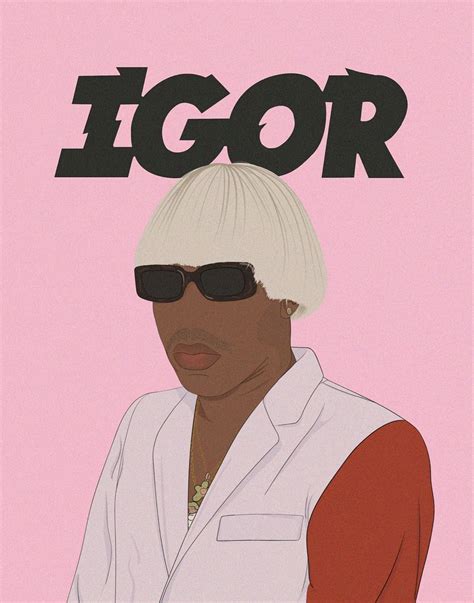 Tyler Tyler The Creator album Igor digital drawing inspired by Tyler ...