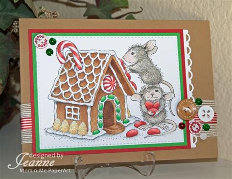 Gingerbread Mouse by Penny627 - Cards and Paper Crafts at Splitcoaststampers | Diy christmas ...