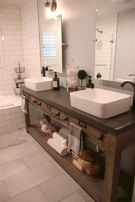 35 Rustic Bathroom Vanity Ideas to Inspire Your Next Renovation ...