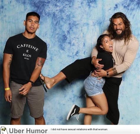 Taking your girlfriend to meet her celebrity crush Jason Momoa | Funny Pictures, Quotes, Pics ...