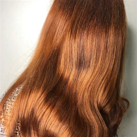 Copper Red Hair Color Chart