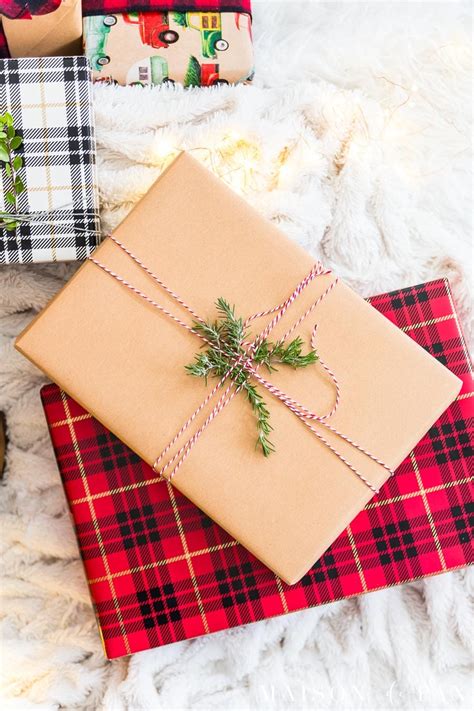 How to Wrap a Gift Easily and Beautifully - Maison de Pax