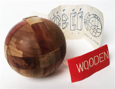 Main Street Toys - Vintage Japan Wooden Ball Puzzle